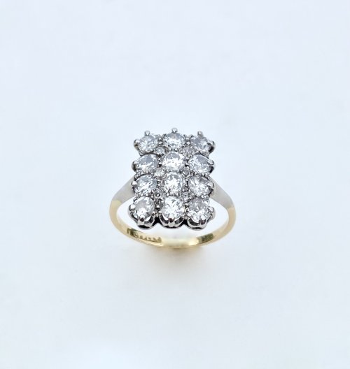 18ct. Gold Diamond Art Deco Ring. Circa 1930&#039;s.