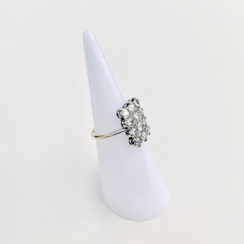 18ct. Gold Diamond Art Deco Ring. Circa 1930&#039;s. SUBSTANTIAL DISCOUNT applied Aug. 25. 