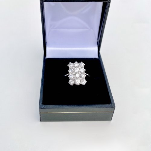 18ct. Gold Diamond Art Deco Ring. Circa 1930&#039;s. SUBSTANTIAL DISCOUNT applied Aug. 25. 