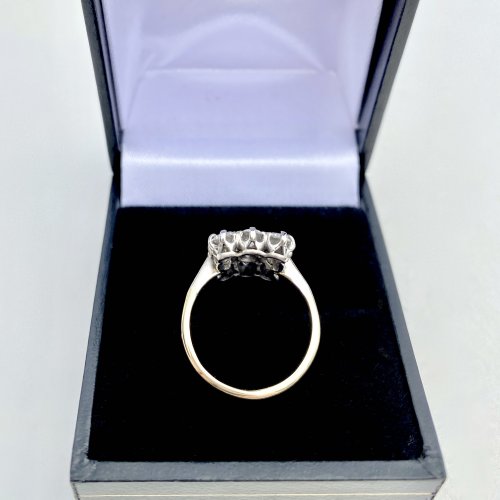 18ct. Gold Diamond Art Deco Ring. Circa 1930&#039;s. SUBSTANTIAL DISCOUNT applied Aug. 25. 