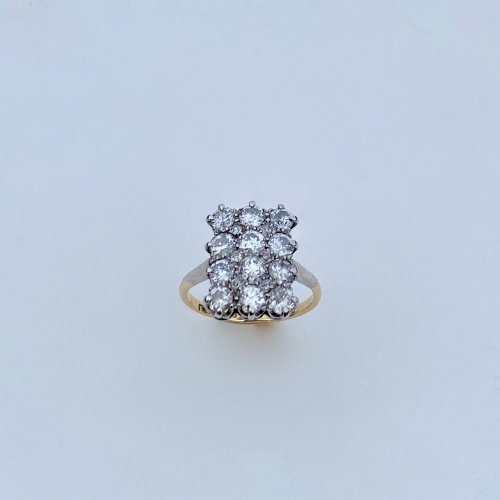 18ct. Gold Diamond Art Deco Ring. Circa 1930&#039;s.