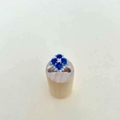 18ct. Gold Sapphire and Diamond Ring. FINAL REDUCTION!