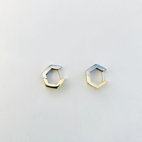 14ct. Solid Gold Huggies Earrings.