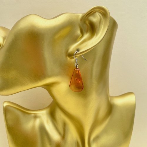 Vintage Amber earrings.