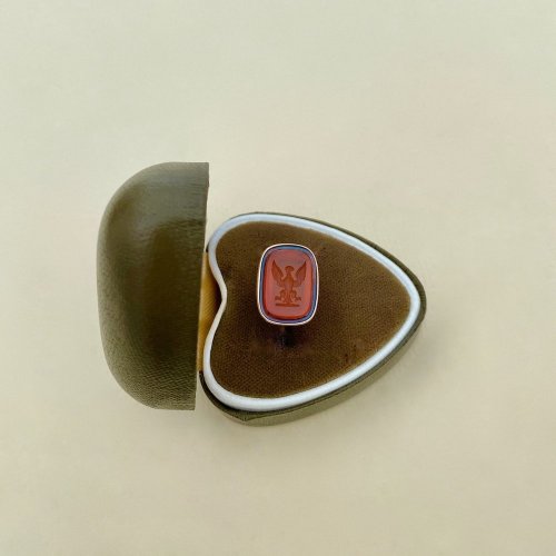 Antique 12ct. Gold Carnelian Fob Seal / Pendant.