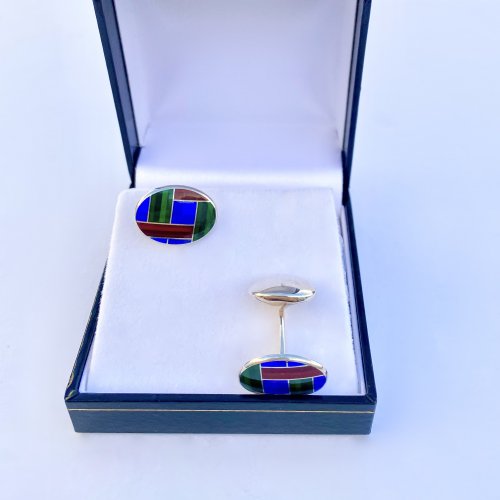 Deakin &amp; Francis Silver Cufflinks.