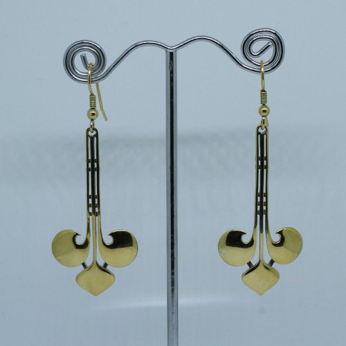 Fleur de Lis earrings.