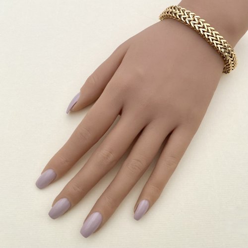 Costume Gold-Tone Chain Bracelet.