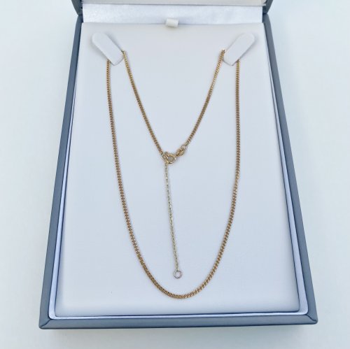 9ct. Gold Curb Link Neck Chain. NEW STOCK.