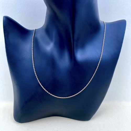 9ct. Yellow Gold Fine Link Neck Chain. NEW STOCK.