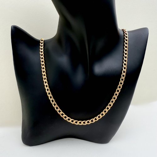 Hallmarked 9ct. Gold Curb Link Chain. NEW STOCK. SOLD.