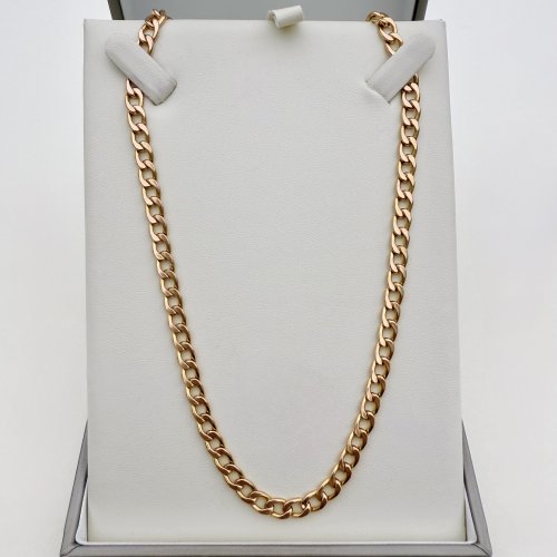 Hallmarked 9ct. Gold Curb Link Chain. NEW STOCK. SOLD.