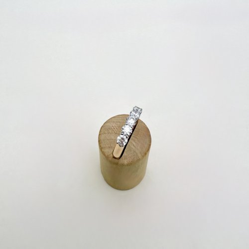 14ct. Yellow Gold 5-Stone Diamond Ring. NEW STOCK.