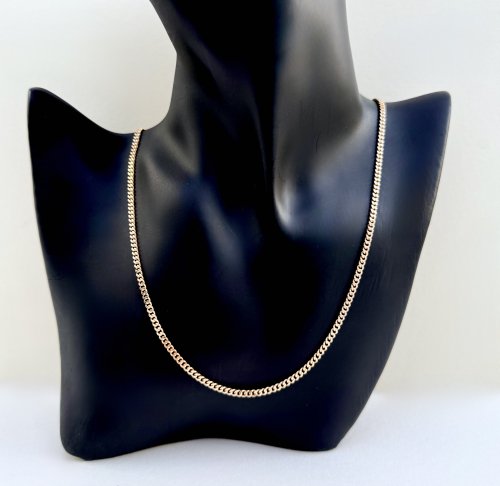 9ct. Gold Curb Link Chain 18½" NEW STOCK. 