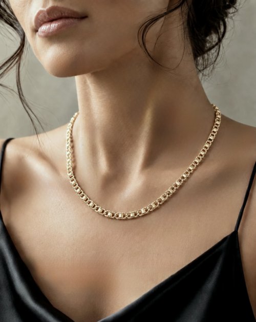 Hallmarked 9ct. Gold Chain Necklace. 