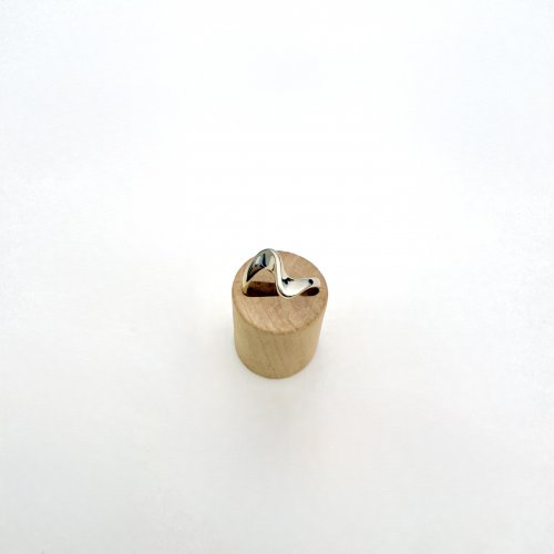 9ct. Gold Ring - Contemporary Abstract Design. JUST IN.