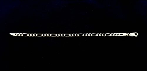 Italian 9ct. Yellow Gold Figaro 7¼