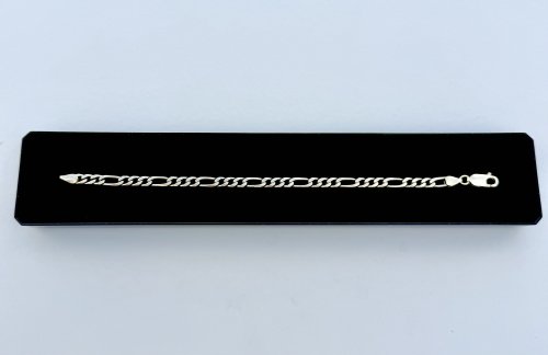 Italian 9ct. Yellow Gold Figaro 7¼