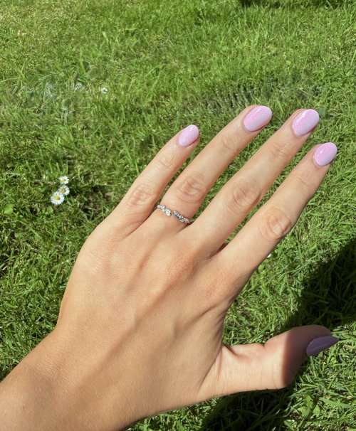 9ct. White Gold Diamond Half Eternity Ring with Leaf-inspired Design. NEW STOCK. SOLD.