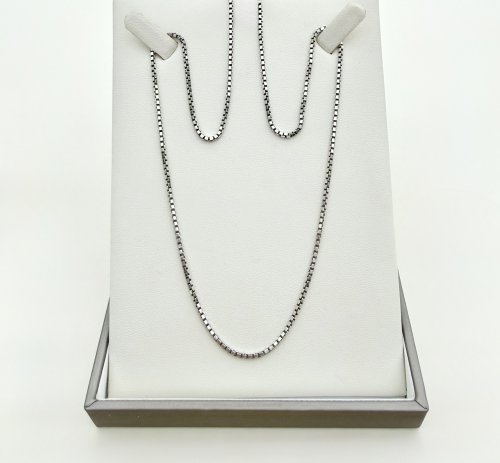 Sterling Silver Box Link Chain. NEW IN STOCK.