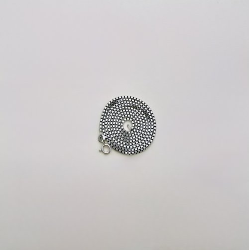 Sterling Silver Box Link Chain. NEW IN STOCK.