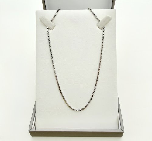 Sterling Silver Box Link Chain. NEW IN STOCK.