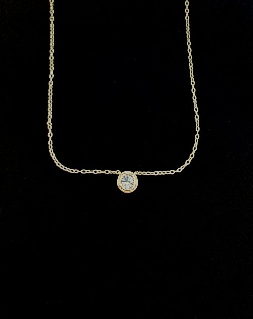 0.79ct. IGI Certified Lab-Grown Diamond Solitaire Pendant in 9ct. Yellow Gold. NEW IN STOCK.