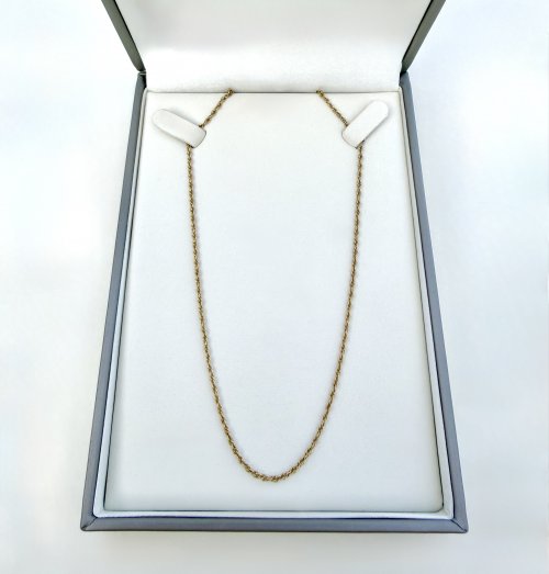 9ct Yellow Gold Multi-Strand Chain Necklace with Bolt Ring Clasp. NEW IN STOCK.