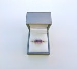 9ct. Solid Gold Ruby &amp; Diamond Ring. PRICE DROP 22% | €174 OFF!