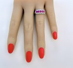 9ct. Solid Gold Ruby &amp; Diamond Ring. PRICE DROP 22% | €174 OFF!