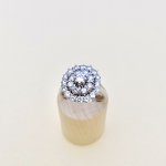 14ct. Gold Diamond Triple Tier Ring. SUBSTANTIAL DISCOUNT applied Aug. 25.