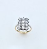 18ct. Gold Diamond Art Deco Ring. Circa 1930&#039;s.