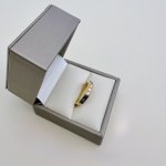18ct. Gold Diamond and Sapphire Ring.