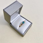 Hallmarked 9ct. Gold Opal Triplet Ring.