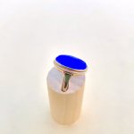 9ct. Solid Gold Oval Chalcedony Ring.
