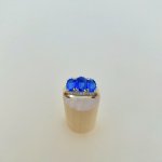 9ct. Solid Gold Kyanite &amp; Diamond Ring.