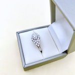 14ct. White Gold Diamond Ring. MASSIVE PRICE DROP - May 26.