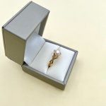 9ct. Gold Cultured Pearl Ring..