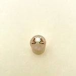 9ct.  Gold Cultured Pearl Ring.