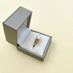 9ct.  Gold Cultured Pearl Ring.