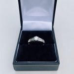 18ct. White Gold Diamond Ring..