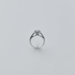 18ct. White Gold Diamond Set Halo Ring.