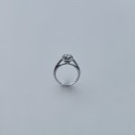 18ct. White Gold Diamond Set Halo Ring.