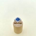 18ct. Sapphire &amp; Diamond Set Cluster Ring. FINAL REDUCTION!