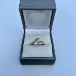 18ct. Dual Gold Ring with Diamonds.