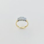 18ct. Gold Diamond Ring.