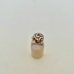 Contemporary Sterling Silver Ring / Swirl design.