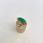 14ct. Gold Ring with Agate Gemstone.