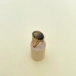 Vintage 9ct. Gold Quartz Ring.