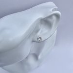 9ct. Gold CZ Stud Earrings.